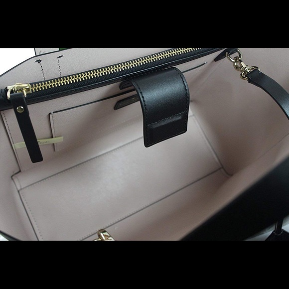 ❗️SALE❗️Kate Spade ♠️ Black Satchel/ Crossbody Bag - Picture 7 of 7